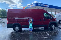 Savannah Tackles Big Red 2